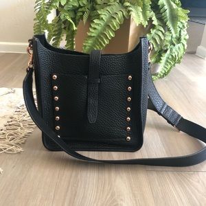 Rebecca Minkoff “Small Unlined Feedbag” Black
